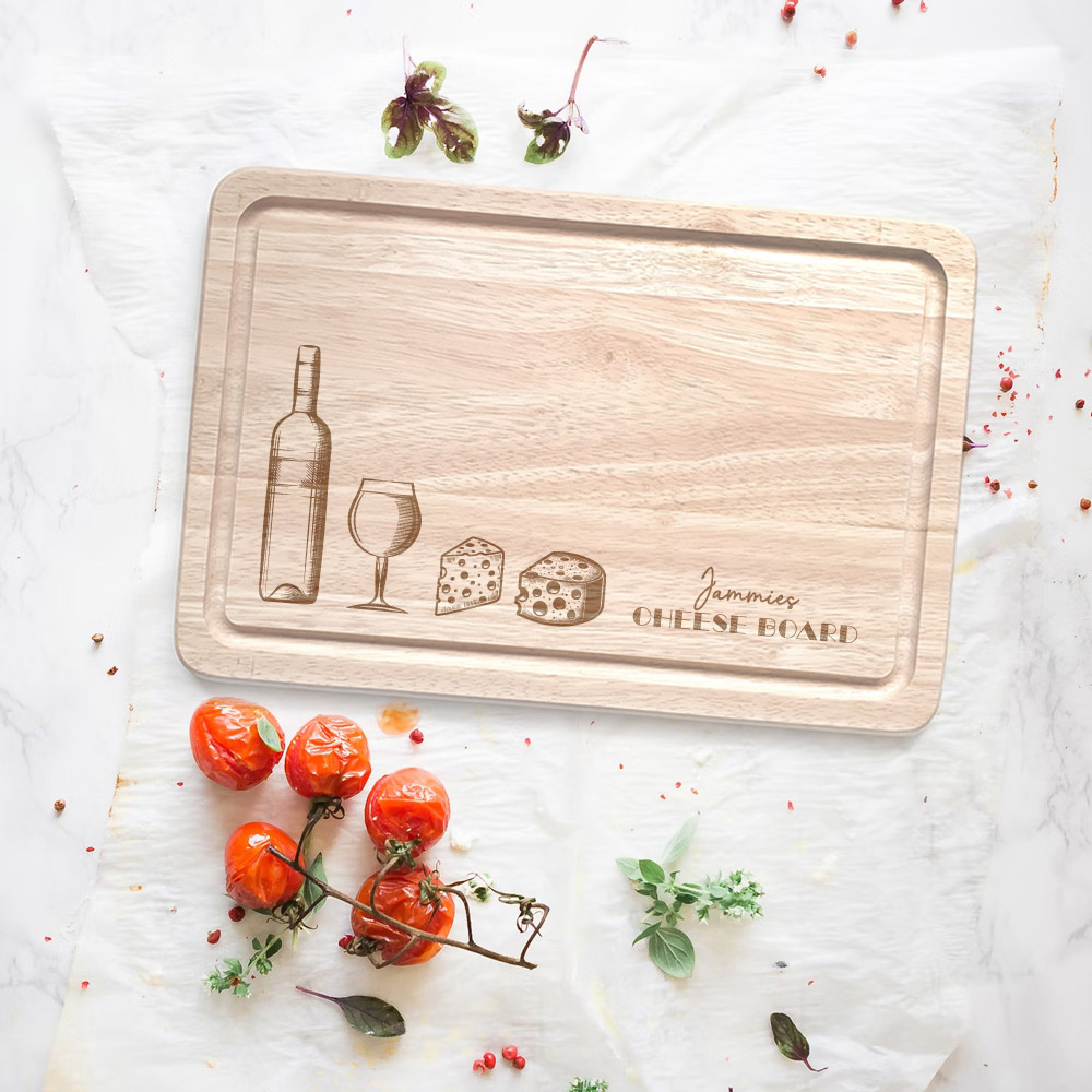 Personalised Chopping Board - [Name] Cheese Board